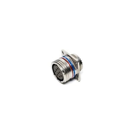 Deutsch Mil Series Connector, 19 Contact(S), Aluminum Alloy, Male, Crimp Terminal, Receptacle D38999/20GJ19PA